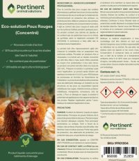 Solution écologique contre les Poux Rouges